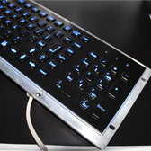 D-8625B Backlight IP65 103 tuşlu aydınlatmalı metal nümerik tuş takımı