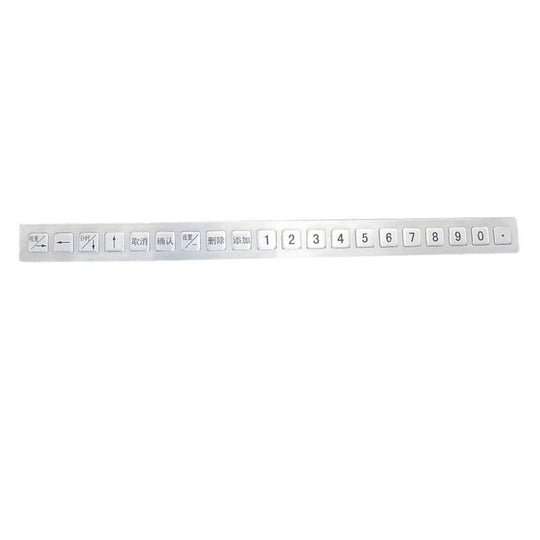 D-8511 IP65 20 tuşlu metal fonksiyon tuş takımı