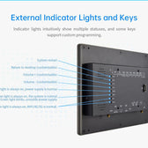 10.1 İnç RK3288 Android Endüstriyel HMI Panel PC – IPS Panel, 2x Dahili Hoparlör, ABS Gövde