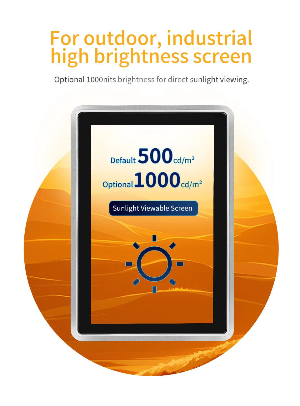 10.1 İnç RK3288 Android Endüstriyel HMI Panel PC – IPS Panel, 2x Dahili Hoparlör, Geniş Çerçeveli ABS Gövde