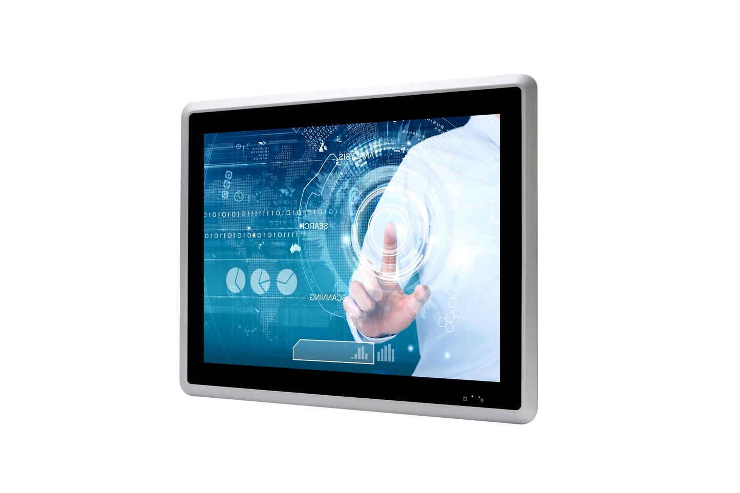 12.1 İnç Intel Core i5 Fanless Endüstriyel Windows HMI Panel PC – IP65, HDMI + DP