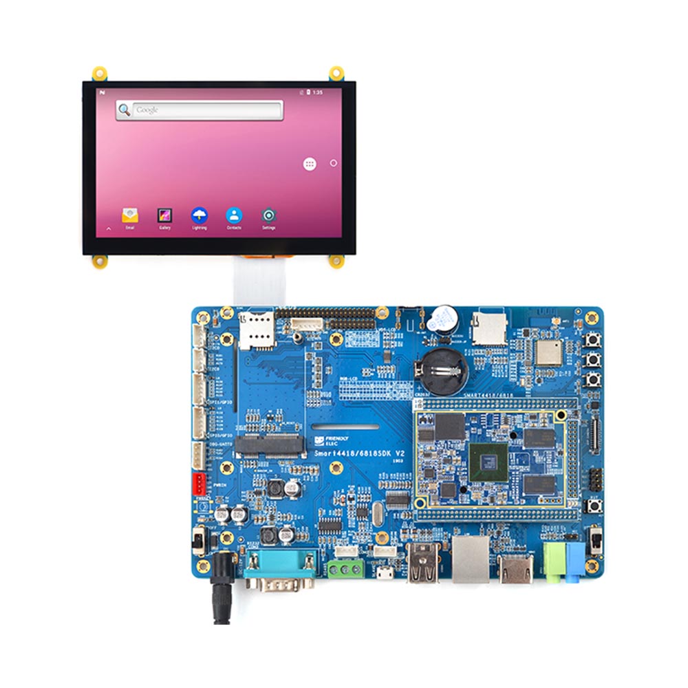FriendlyElec W500 5" TFT LCD Display – 800×480 Capacitive Touch RGB Screen