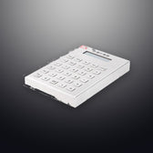 D-89168 IP54 30 tuşlu paslanmaz çelik endüstriyel metal klavye