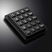 D-82118 IP65 20 tuşlu metal nümerik tuş takımı