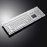 D-8605T IP65 106 tuşlu paslanmaz çelik touchpad metal nümerik tuş takımı