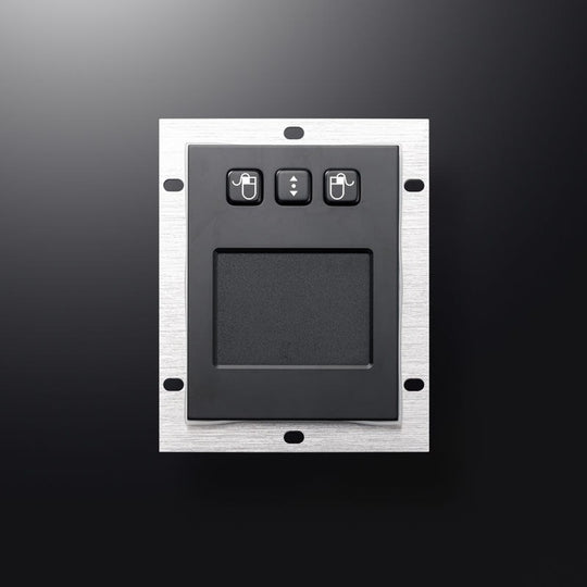D-8458B IP65 3 tuşlu touchpad endüstriyel metal fare