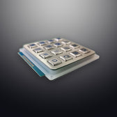 D-87158 IP65 16 tuşlu metal nümerik tuş takımı