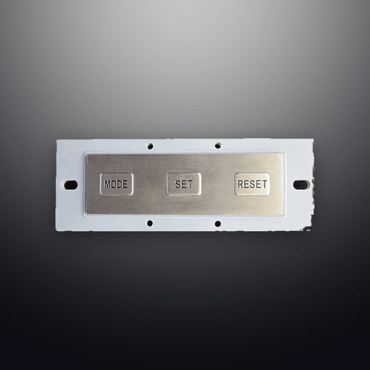 D-8512 IP65 3 tuşlu metal fonksiyon tuş takımı