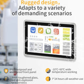 10.1 İnç RK3568 Android Endüstriyel HMI Panel PC – IPS Panel, 2x Dahili Hoparlör, Geniş Çerçeveli ABS Gövde