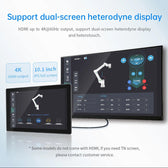 10.1 İnç RK3288 Android Endüstriyel HMI Panel PC – IPS Panel, 2x Dahili Hoparlör, ABS Gövde