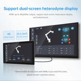10.1 İnç RK3568 Android Endüstriyel HMI Panel PC – IPS Ekran, 2x Dahili Hoparlör, ABS Gövde