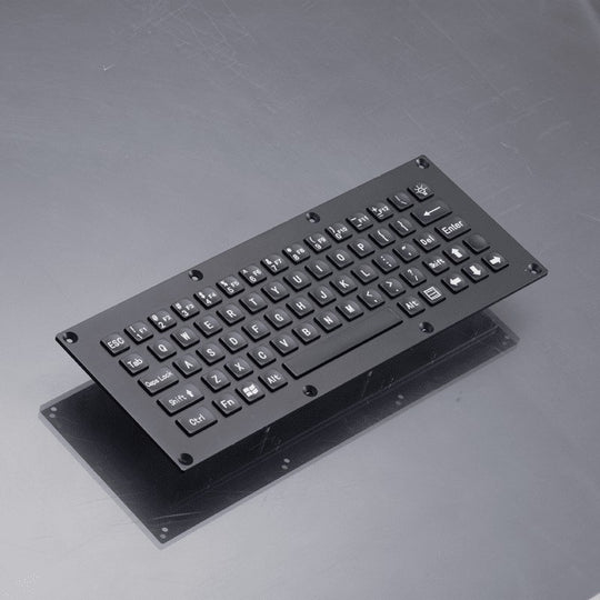 D-8675 67 tuşlu endüstriyel metal klavye