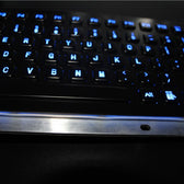 D-8625B Backlight IP65 103 tuşlu aydınlatmalı metal nümerik tuş takımı