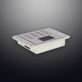 D-8410 IP65 12 tuşlu endüstriyel metal touchpad