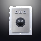 D-8302-36A IP54 3 tuşlu paslanmaz çelik trackball endüstriyel el çarkı