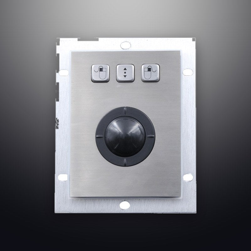 D-8302-36A IP54 3 tuşlu paslanmaz çelik trackball endüstriyel el çarkı