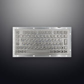 D-8669A IP65 79 tuşlu paslanmaz çelik endüstriyel metal klavye