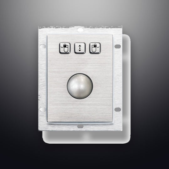 D-8302-OTB IP65 3 tuşlu endüstriyel trackball