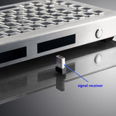 kablosuz paslanmaz çelik touchpad'li metal klavye