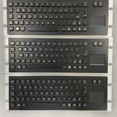 D-8630T-B IP65 68 tuşlu touchpad'li metal klavye