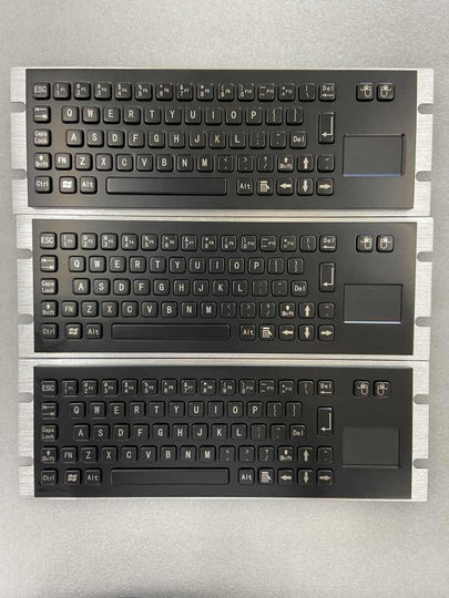 D-8630T-B IP65 68 tuşlu touchpad'li metal klavye