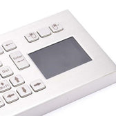 D-8635T DESK IP65 3 tuşlu touchpad'li metal klavye