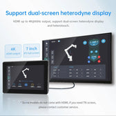 7 İnç A133P Android Endüstriyel HMI Panel PC – IPS Panel, 2x Dahili Hoparlör, ABS Gövde