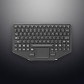 D-6209 IP66 89 tuşlu silikon touchpad endüstriyel klavye