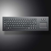 D-8608B IP65 2 tuşlu paslanmaz çelik touchpad'li metal klavye