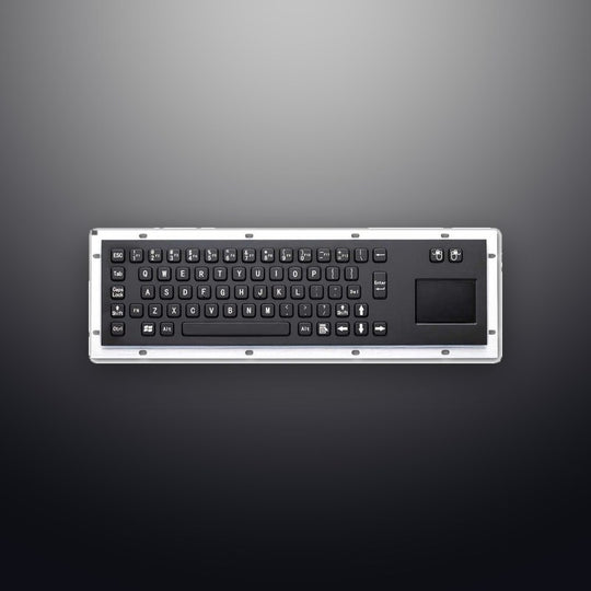 D-8607B IP65 67 tuşlu touchpad'li metal klavye