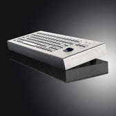 D-8606-DESK IP65 89 tuşlu vandal dayanımlı trackball'lu metal klavye