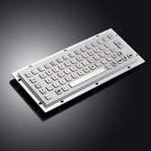 D-8601 IP65 65 tuşlu paslanmaz çelik endüstriyel metal klavye