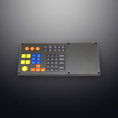 D-8922 IP65 47 tuşlu silikon endüstriyel metal klavye
