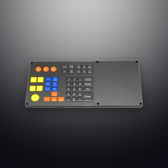 D-8922 IP65 47 tuşlu silikon endüstriyel metal klavye