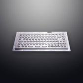 D-8609-1 IP65 84 tuşlu paslanmaz çelik endüstriyel metal klavye