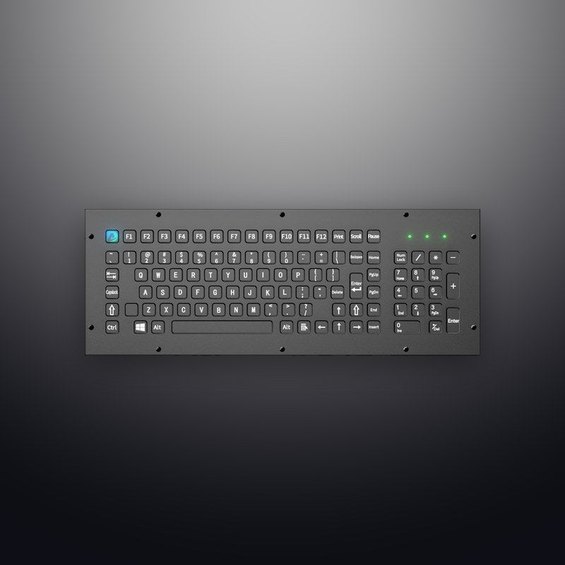 D-8625A-B IP65 103 tuşlu metal nümerik tuş takımı