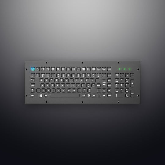 D-8625A-B IP65 103 tuşlu metal nümerik tuş takımı