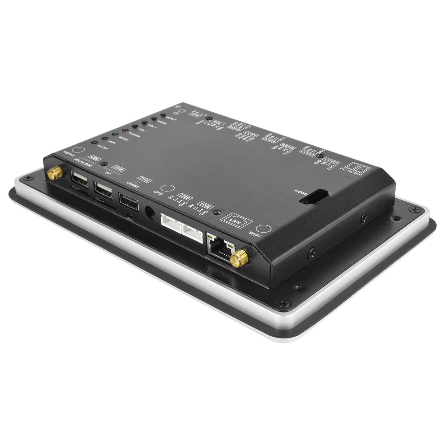 7 İnç A133P İşlemcili Android Endüstriyel HMI Panel PC – IPS Ekran, Alüminyum Gövde