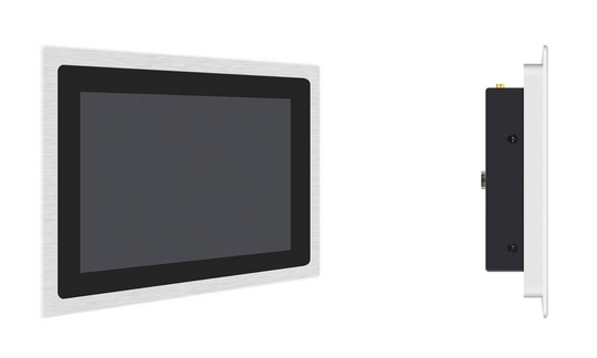 7 İnç A133P Android Industrial HMI Panel PC – IPS Touch Ekran, PoE Destekli, IP65 Front