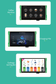7 İnç A133P Quad-Core Android Open Frame HMI Panel PC – RS232/RS485 Seri Port, 500 Nits IPS Panel