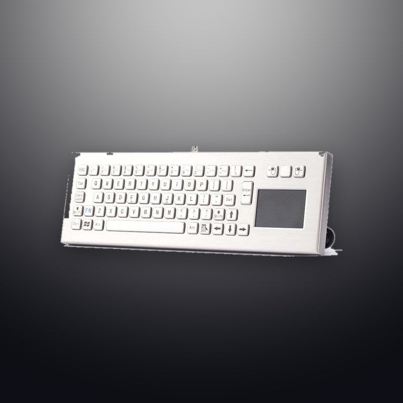 D-8635T DESK IP65 3 tuşlu touchpad'li metal klavye