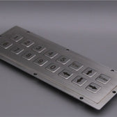 D-8908 IP54 16 tuşlu metal nümerik tuş takımı