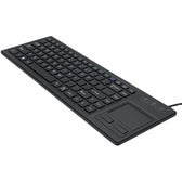 D-87F touchpad'li metal klavye