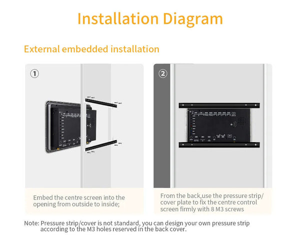 7 İnç A133P Android Endüstriyel HMI Panel PC– IPS Panel, 2x Dahili Hoparlör, Geniş Çerçeveli ABS Gövde