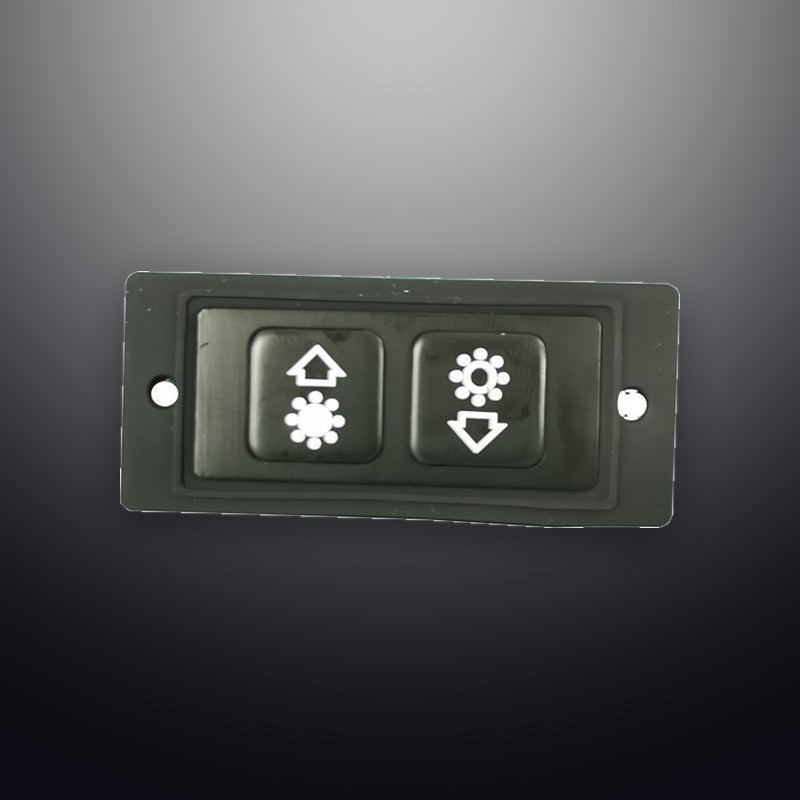 D-8529 IP65 2 tuşlu metal fonksiyon tuş takımı