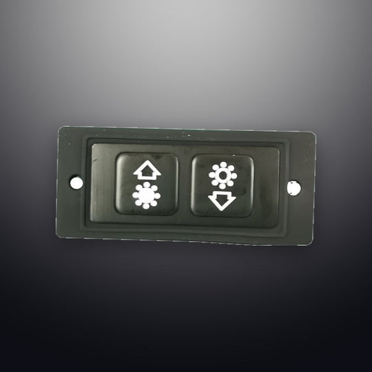 D-8529 IP65 2 tuşlu metal fonksiyon tuş takımı