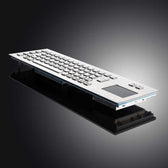 D-8608 IP65 2 tuşlu paslanmaz çelik touchpad'li metal klavye