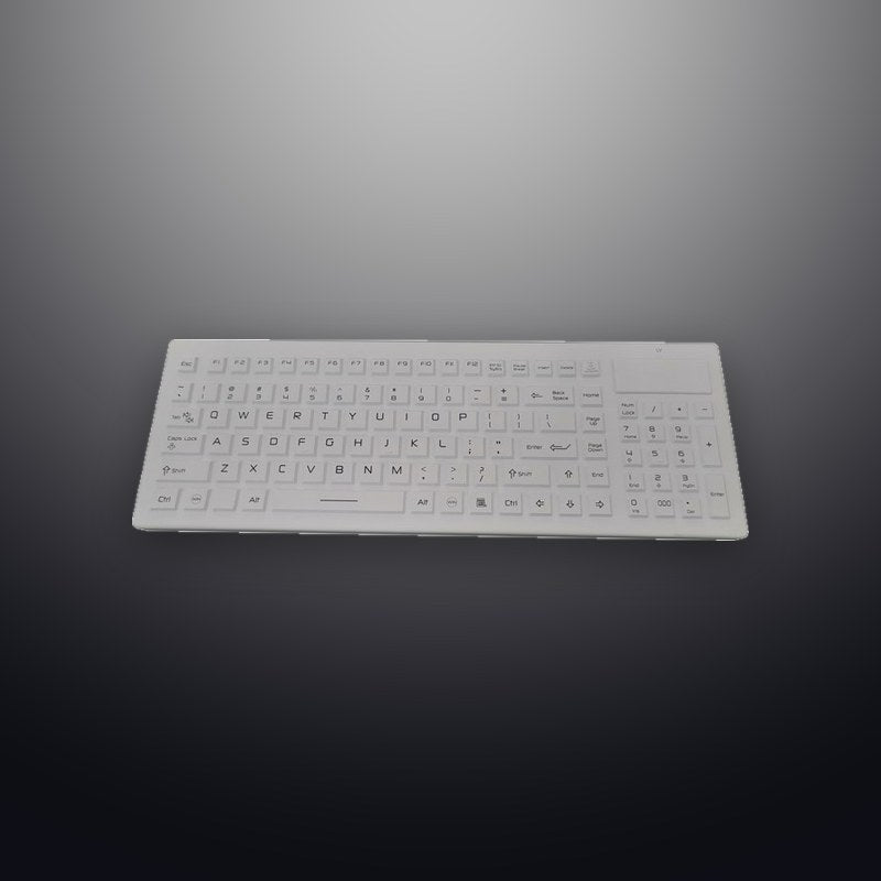 IP66 kablosuz silikon medikal endüstriyel klavye