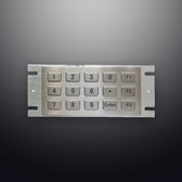 D-8215 IP65 15 tuşlu paslanmaz çelik metal nümerik tuş takımı