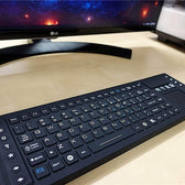 kablosuz silikon touchpad medikal endüstriyel klavye